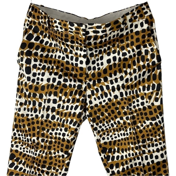 CELINE BY PHOEBE PHILO 2012 LEOPARD ANIMAL PRINT SILKY TROUSER PANT - Picture 6 of 16